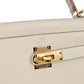 Kelly Retourne 28 Craie Togo Gold Hardware
