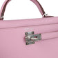 Kelly Sellier 20 Mauve Sylvestre Epsom Palladium Hardware