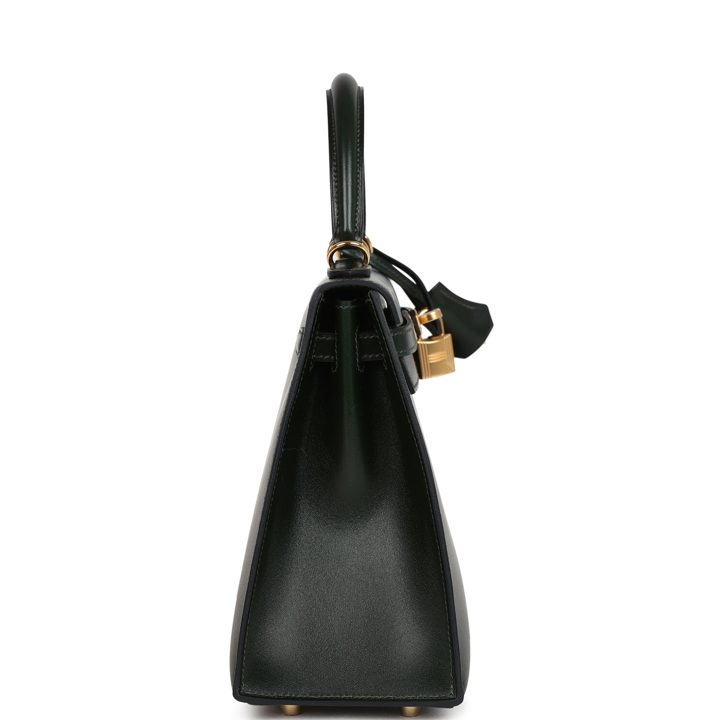 Kelly Sellier 25 Vert Fonce Box Gold Hardware