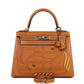 Kelly Sellier 28 "Painted Quadrige" Naturel Sable Butler Palladium Hardware