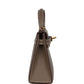 Kelly Sellier 20 Etoupe Epsom Gold Hardware