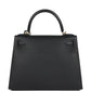 Kelly Sellier 28 Black Epsom Gold Hardware