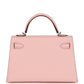 Kelly Sellier 20 Rose Sakura Chevre Mysore Palladium Hardware