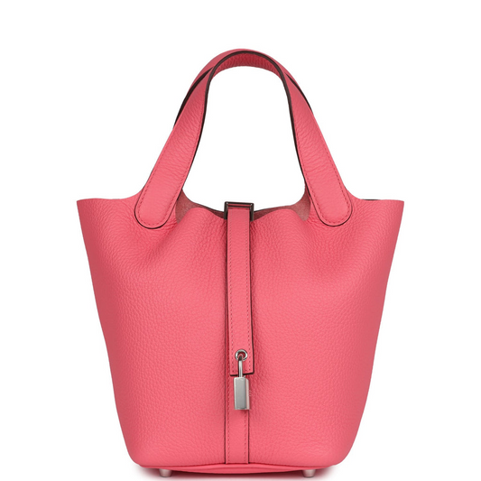 Picotin Lock 18 Rose Azalee Clemence Palladium Hardware