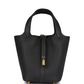 Picotin Lock 18 Dark Bronze Clemence Gold Hardware