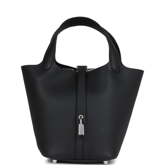 Picotin Lock 18 Black Clemence Palladium Hardware