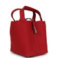 Picotin Lock 22 Rouge Piment Maurice Palladium Hardware