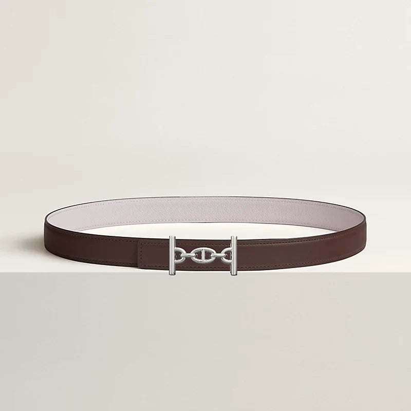 Lagune Belt Buckle & Reversible Leather Strap 24 MM