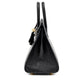 Hermès Birkin 25 Ostrich  leather Black color / Gold  Hardware 01