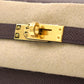 Hermès Kelly 28 Togo Coffee / Gold Hardware 01