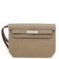 Hermes Noir Kelly Depeches 25 Pouch