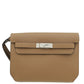 Hermes Noir Kelly Depeches 25 Pouch