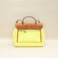 Hermes Bicolor Herbag Zip 31 Retourne Vache Hunter Toile