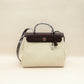 Hermes Bicolor Herbag Zip 31 Retourne Vache Hunter Toile