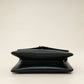 Gucci Black Rajah Medium Vitello Palmellato Lux Crystal Shoulder