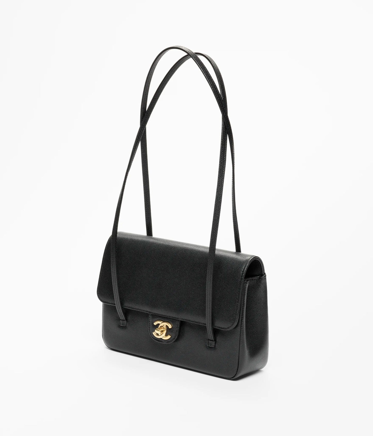 Clutch in Grainy Shiny Calfskin 01