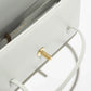 Clutch in Grainy Shiny Calfskin