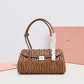 Elegant Quilted Barrel Shoulder Bag