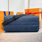 Elegant Embossed Travel Duffel Bag