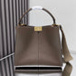 Taupe Dual-Strap Bag
