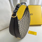 Monogram Crescent Bag