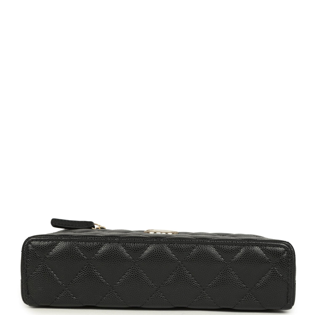 Classic Vanity with Chain in Grained Shiny Calfskin