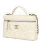 Classic Vanity with Chain in Grained Shiny Calfskin