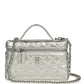 Classic Vanity with Chain in Grained Shiny Calfskin