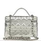 Classic Vanity with Chain in Grained Shiny Calfskin