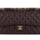 Classic Flap Brown Caviar Light Gold Hardware