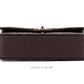 Classic Flap Brown Caviar Light Gold Hardware