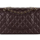 Classic Flap Brown Caviar Light Gold Hardware