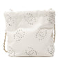 22 Mini White Shiny Calf Leather Handbag