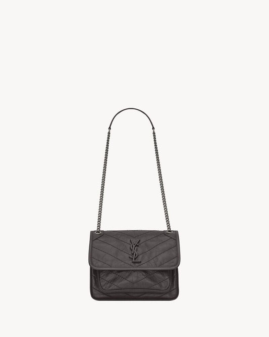 Saint Laurent Niki Baby In Vintage Leather