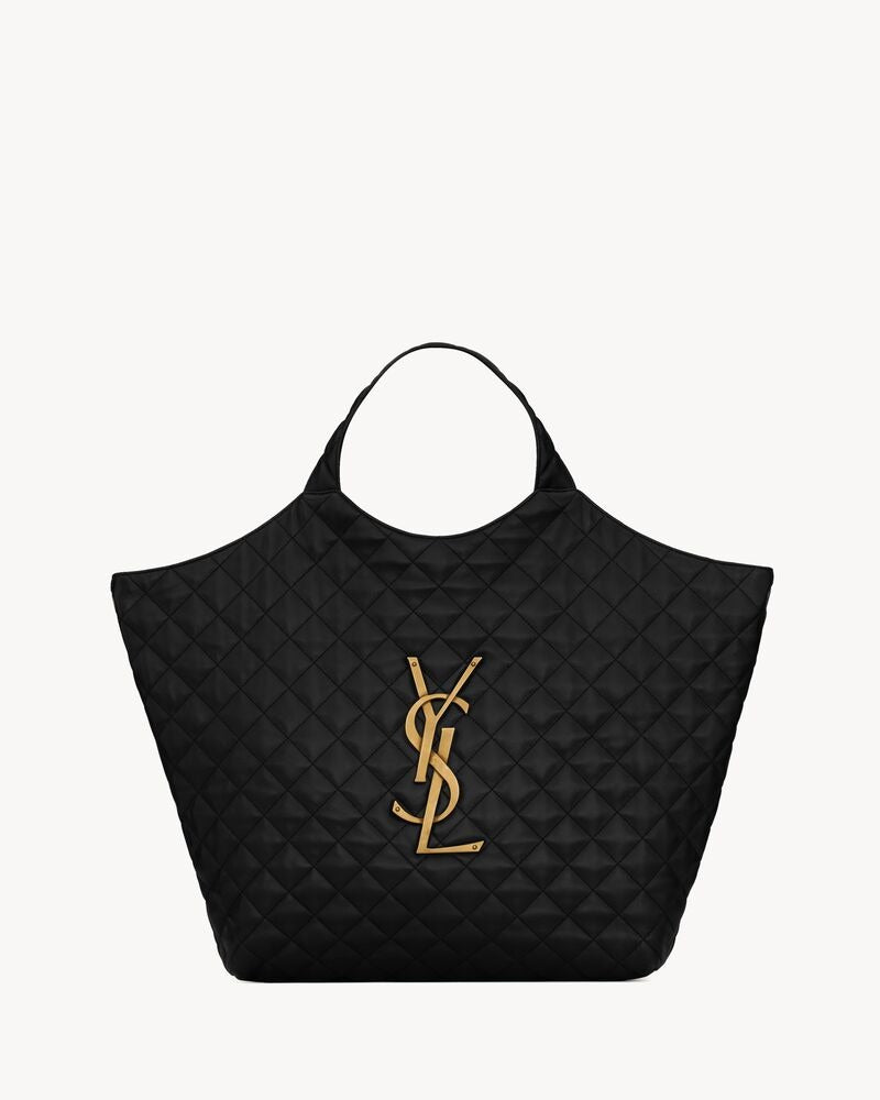 Saint Laurent Icare In Quilted Lambskin