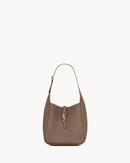 Saint Laurent Le 5 À 7 Supple Small In Grained Leather
