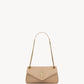 Saint Laurent Calypso Small In Plunged Lambskin