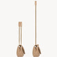 Saint Laurent Calypso Small In Plunged Lambskin