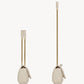 Saint Laurent Calypso Small In Plunged Lambskin