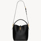 Saint Laurent Le 37 In Shiny Leather