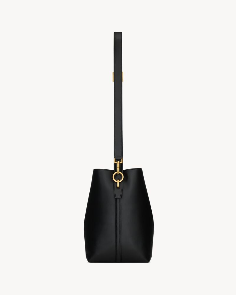 Saint Laurent Le 37 In Shiny Leather