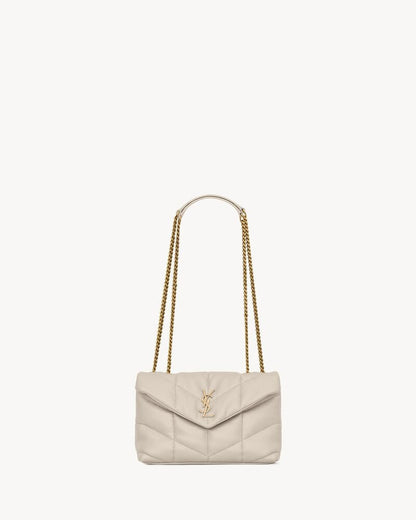 Saint Laurent Toy Puffer In Nappa Leather