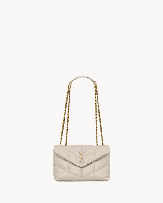 Saint Laurent Toy Puffer In Nappa Leather
