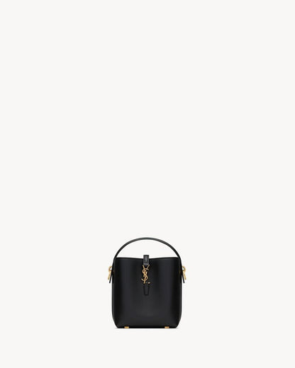 Saint Laurent Le 37 Mini In Shiny Leather
