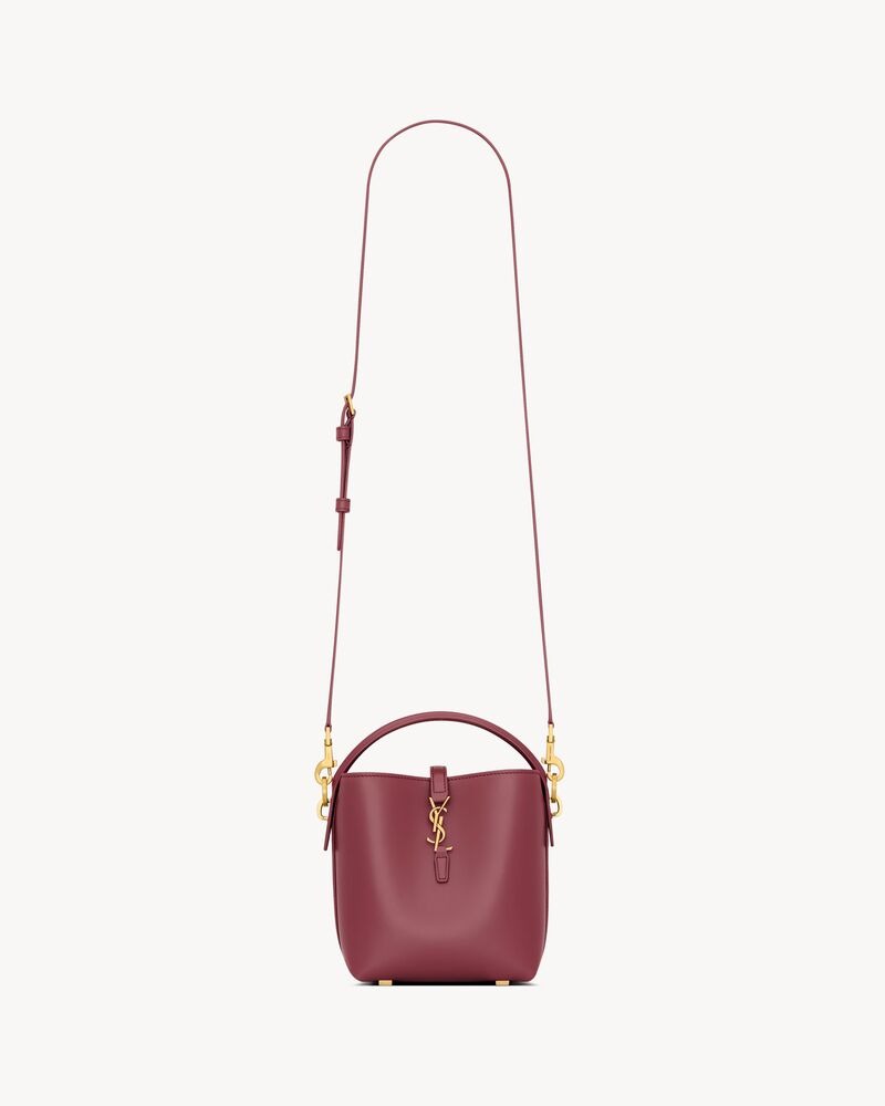 Saint Laurent Le 37 Mini In Shiny Leather
