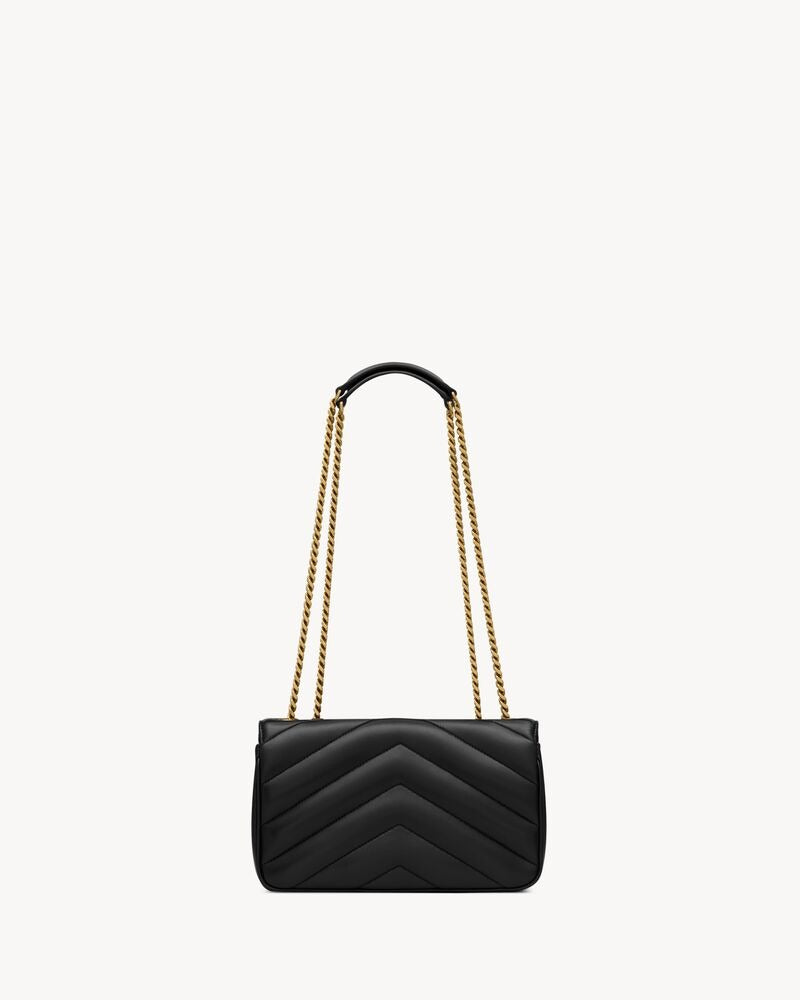 Saint Laurent Loulou Small In Quilted Lambskin