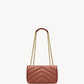 Saint Laurent Loulou Small In Quilted Lambskin