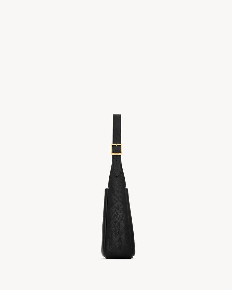 Saint Laurent Le 5 À 7 Supple Baby In Grained Leather