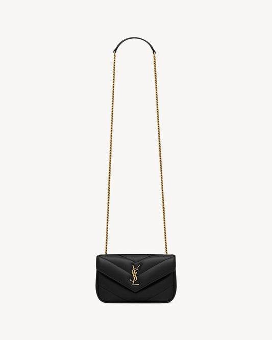 Saint Laurent Loulou Mini In Lambskin
