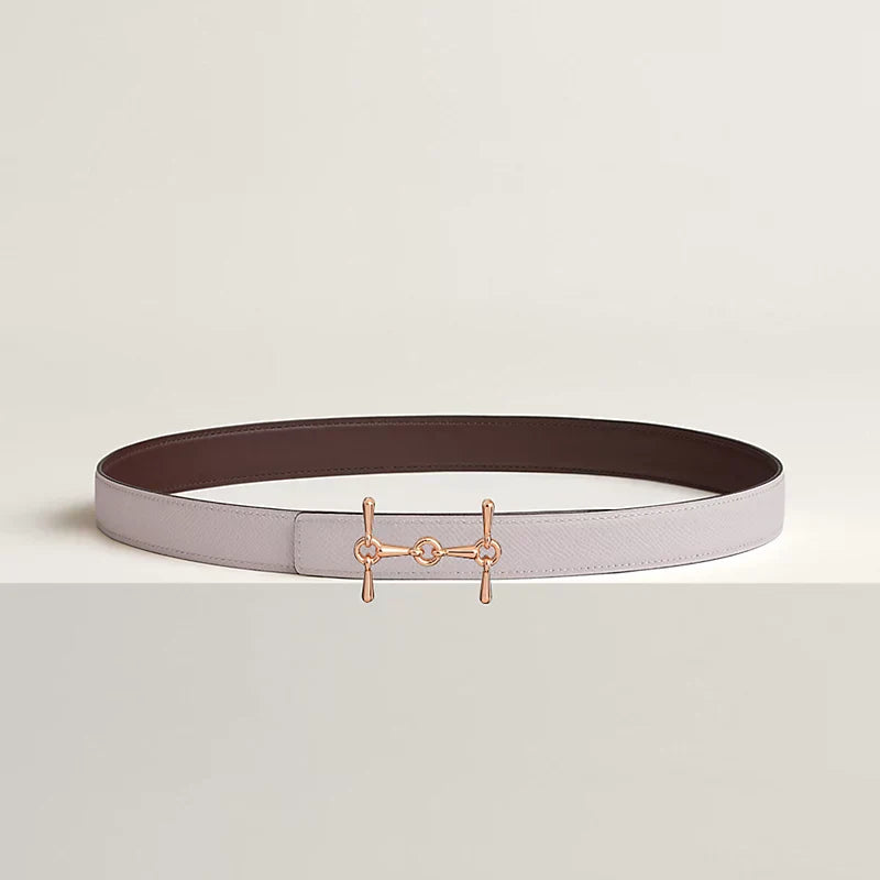 H Equestre Belt Buckle & Hermès Sur Mer Reversible Leather Strap 24 MM